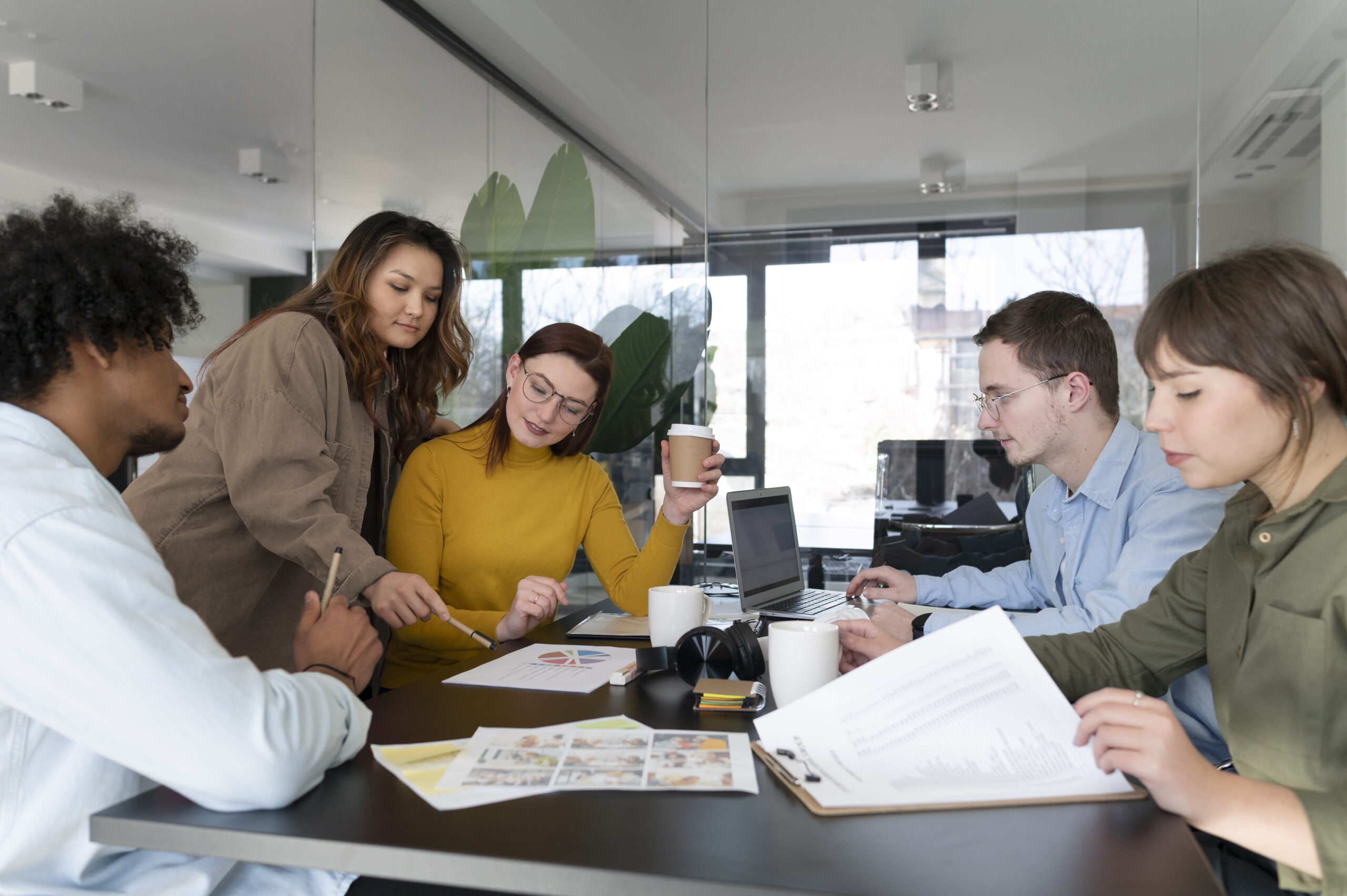 Equipo de trabajo en proyecto